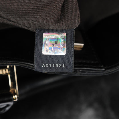 Fendi Vitello Acqua Large Twins Tote Black 8 of 8