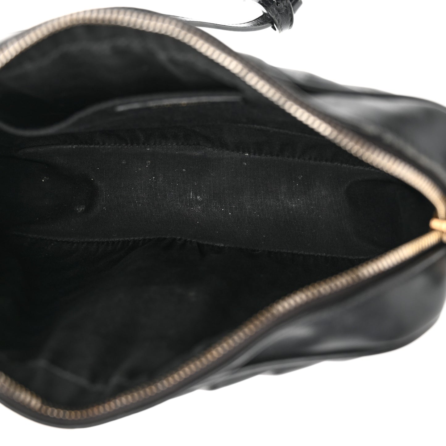 Calfskin Matelasse Monogram Lou Camera Bag Black