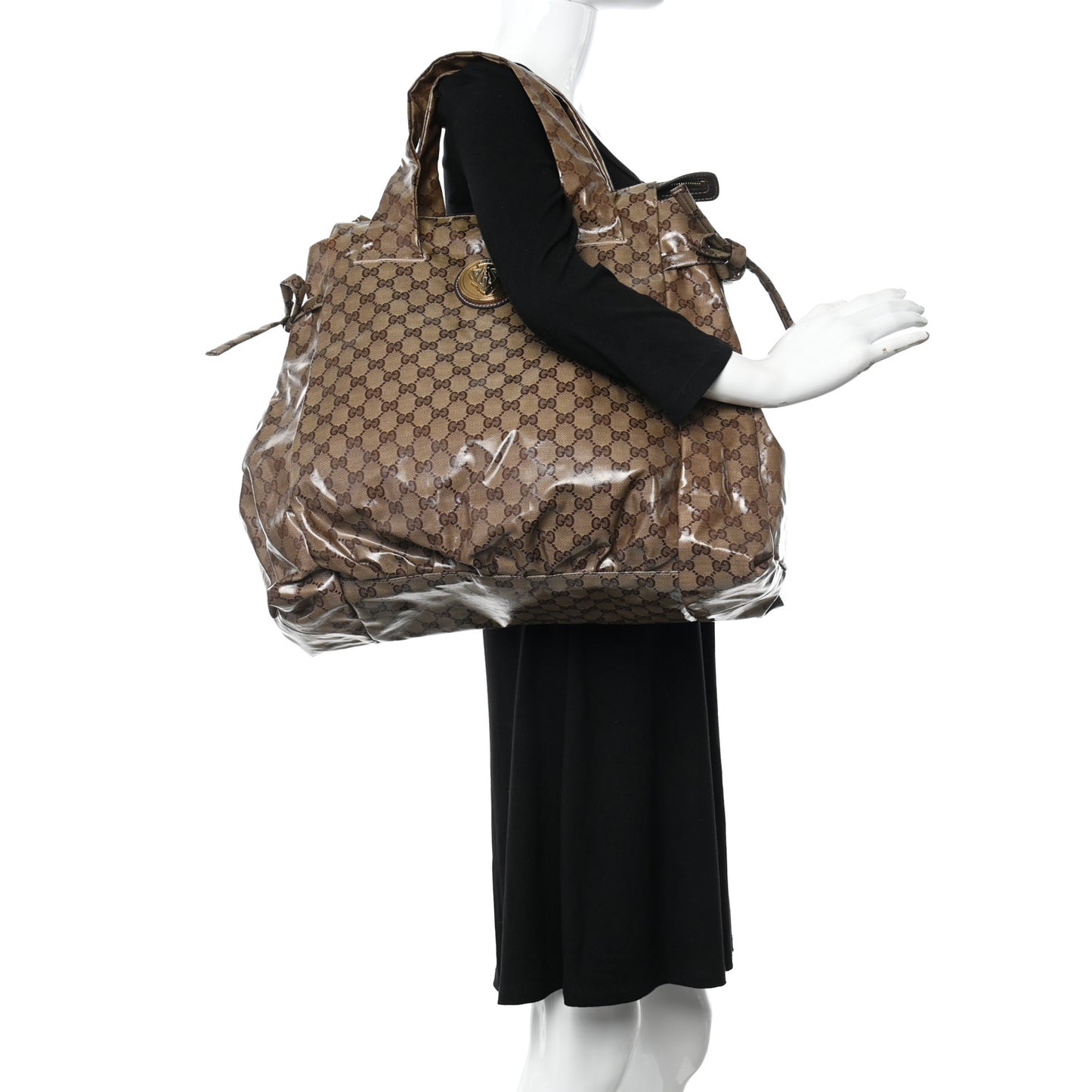 Crystal Monogram Large Hysteria Tote