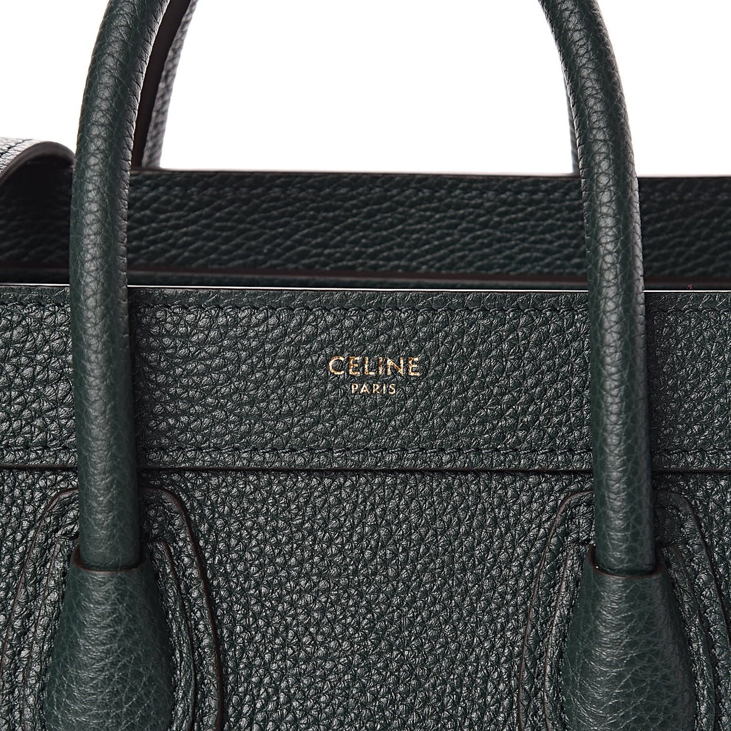 Drummed Calfskin Nano Luggage Amazone