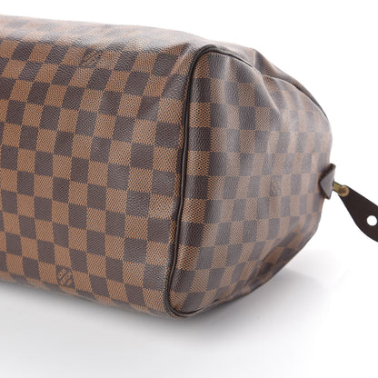 Louis Vuitton Damier Ebene Speedy 35 9 of 10