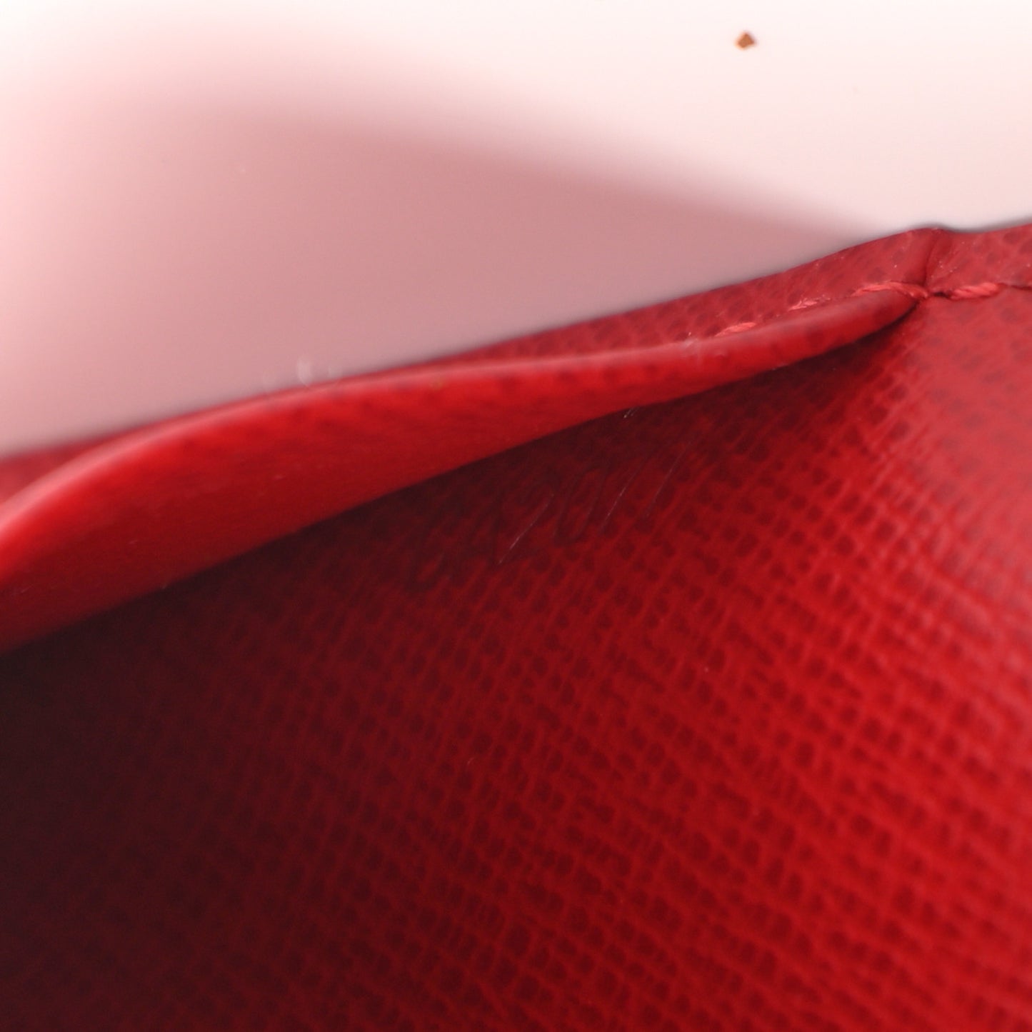 Epi Business Card Holder Red