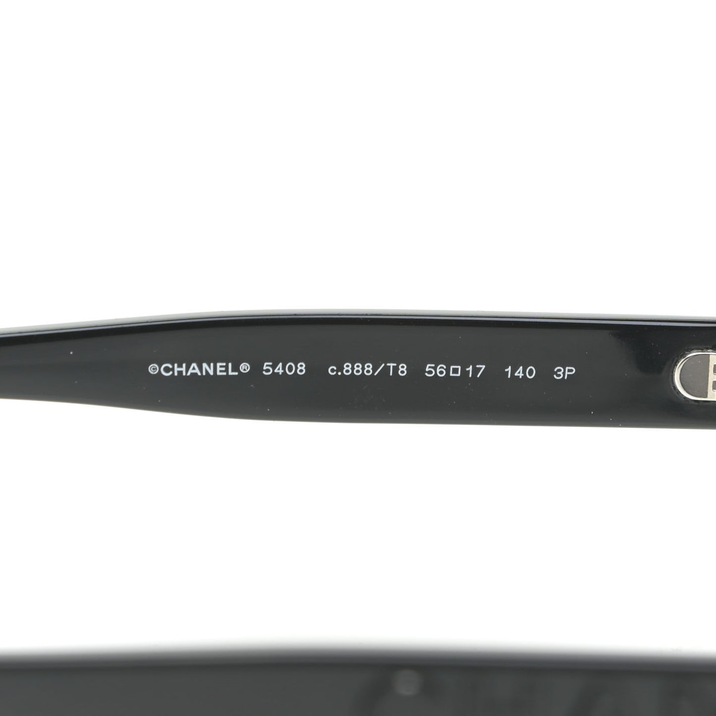 Acetate Polarized Square Sunglasses 5408 Black