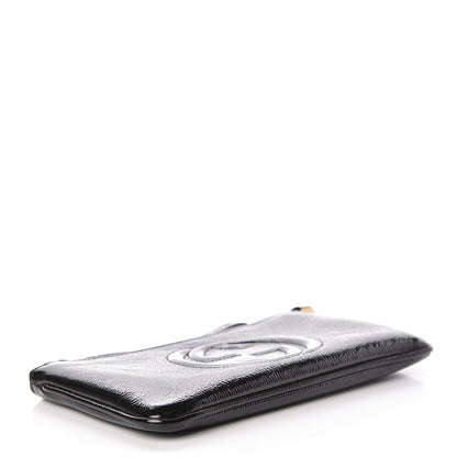 Gucci Soft Patent Soho Wristlet Black 4 of 9