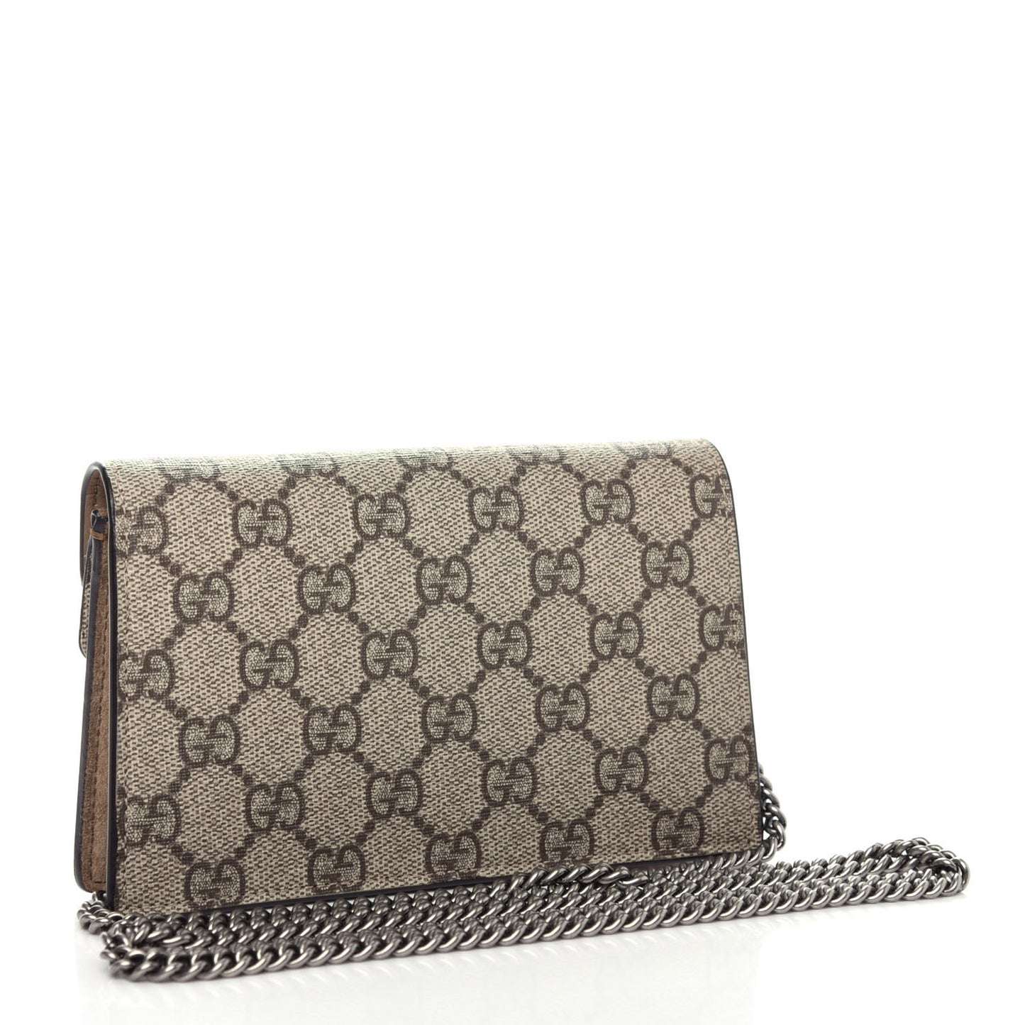 GG Supreme Monogram Super Mini Dionysus Shoulder Bag Taupe