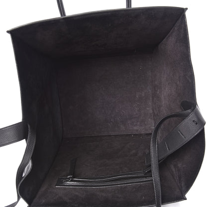 Celine Supple Calfskin Medium Phantom Luggage Black 5 of 10