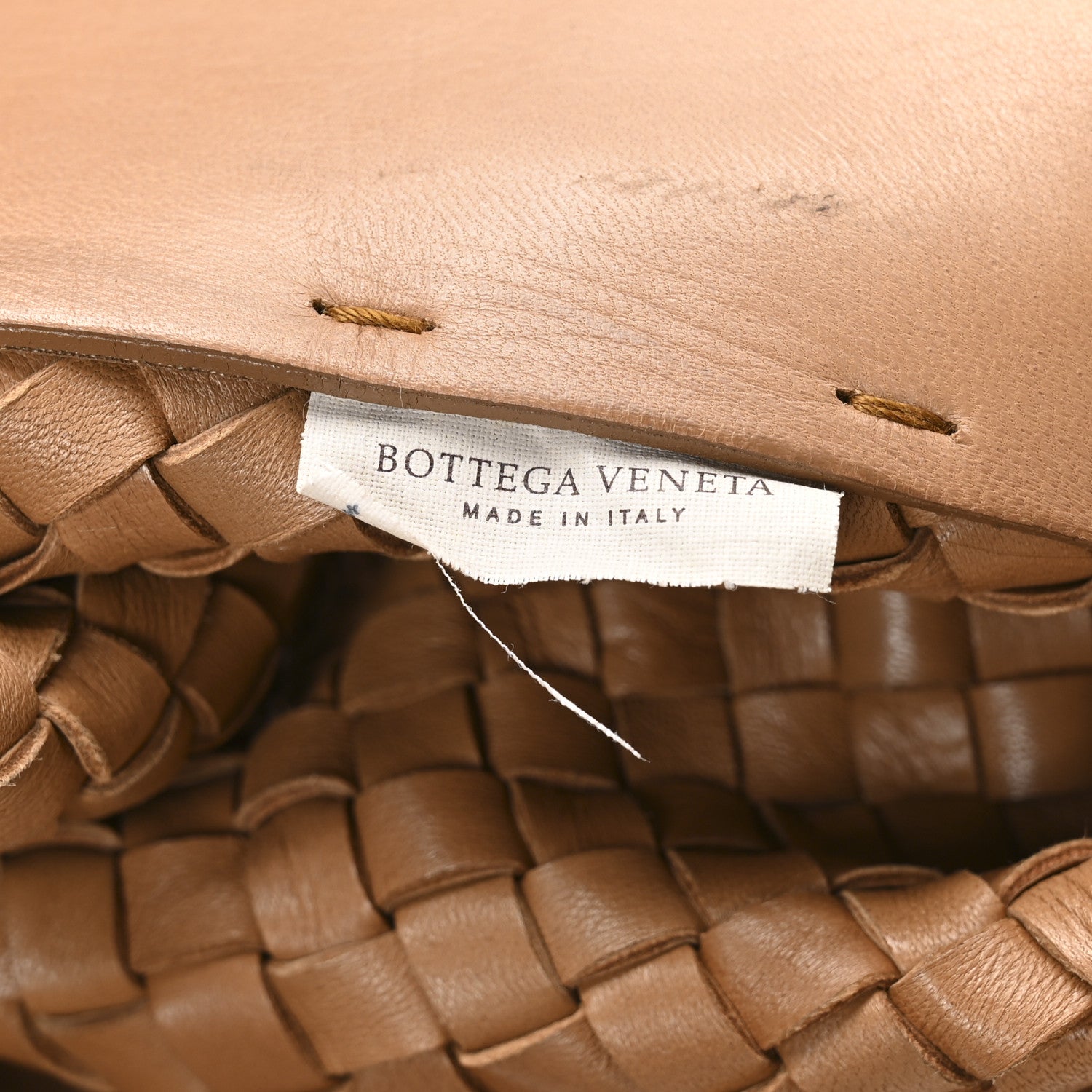 Bottega Veneta Nappa Intrecciato Large Cabat Tan 7 of 11