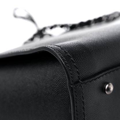 Chanel Caviar Small Studded Deauville Tote Black 10 of 16