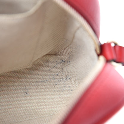 Gucci Pebbled Calfskin Small Soho Disco Bag Tabasco Red 9 of 13