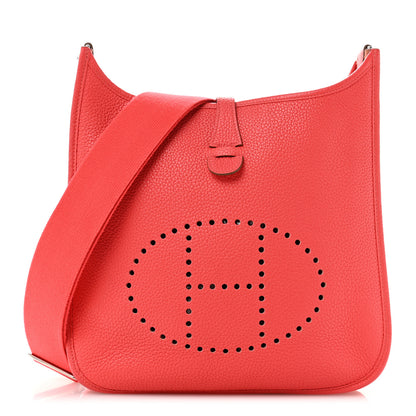 Hermes Taurillon Clemence Evelyne III PM Rose Jaipur 1 of 14
