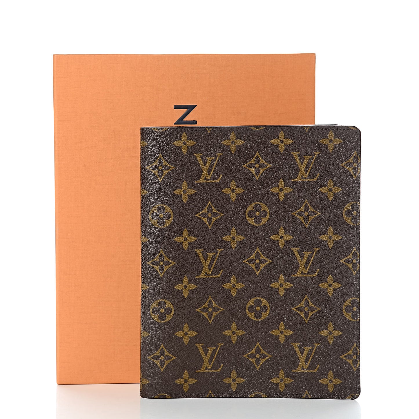 Monogram Desk Agenda Cover
