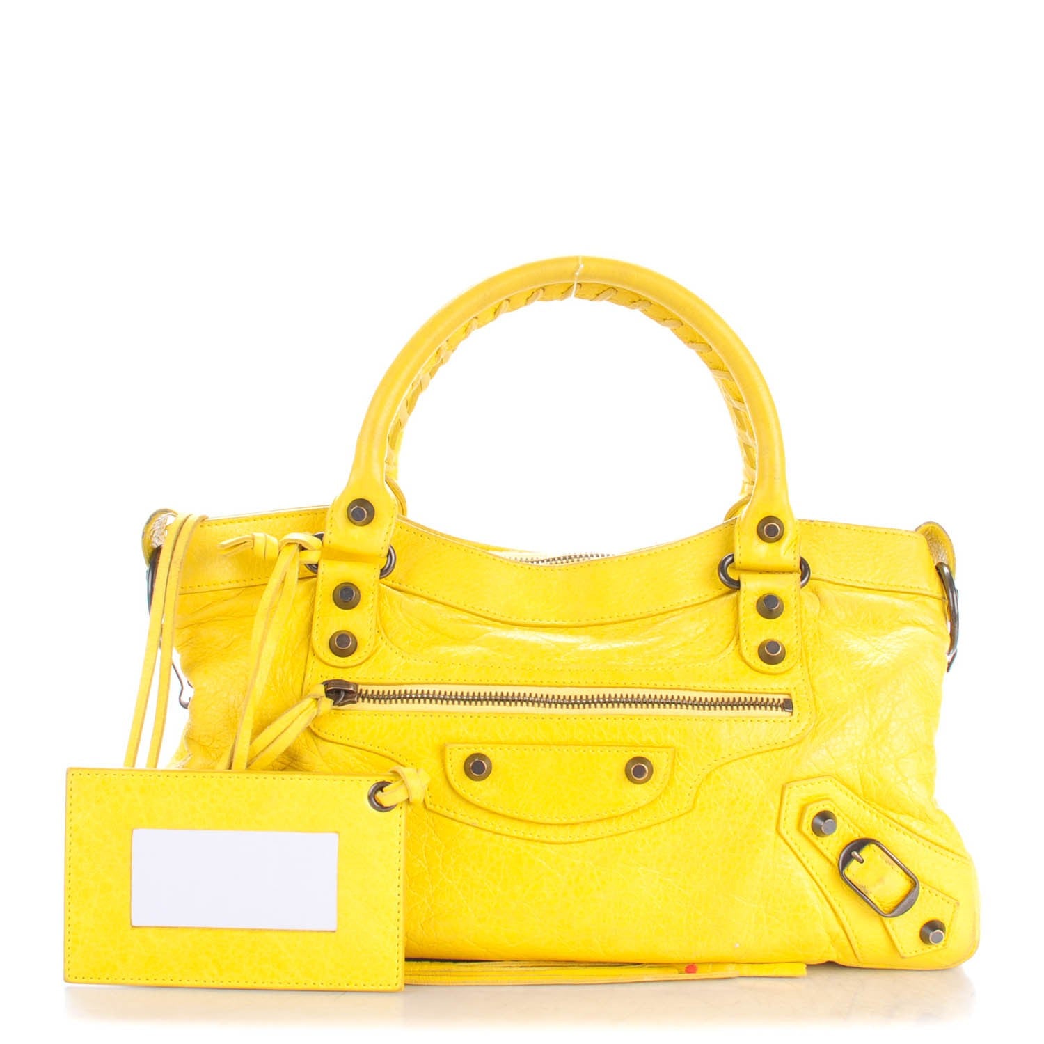 Balenciaga Agneau Classic Hardware First Mimosa Verveine 1 of 9