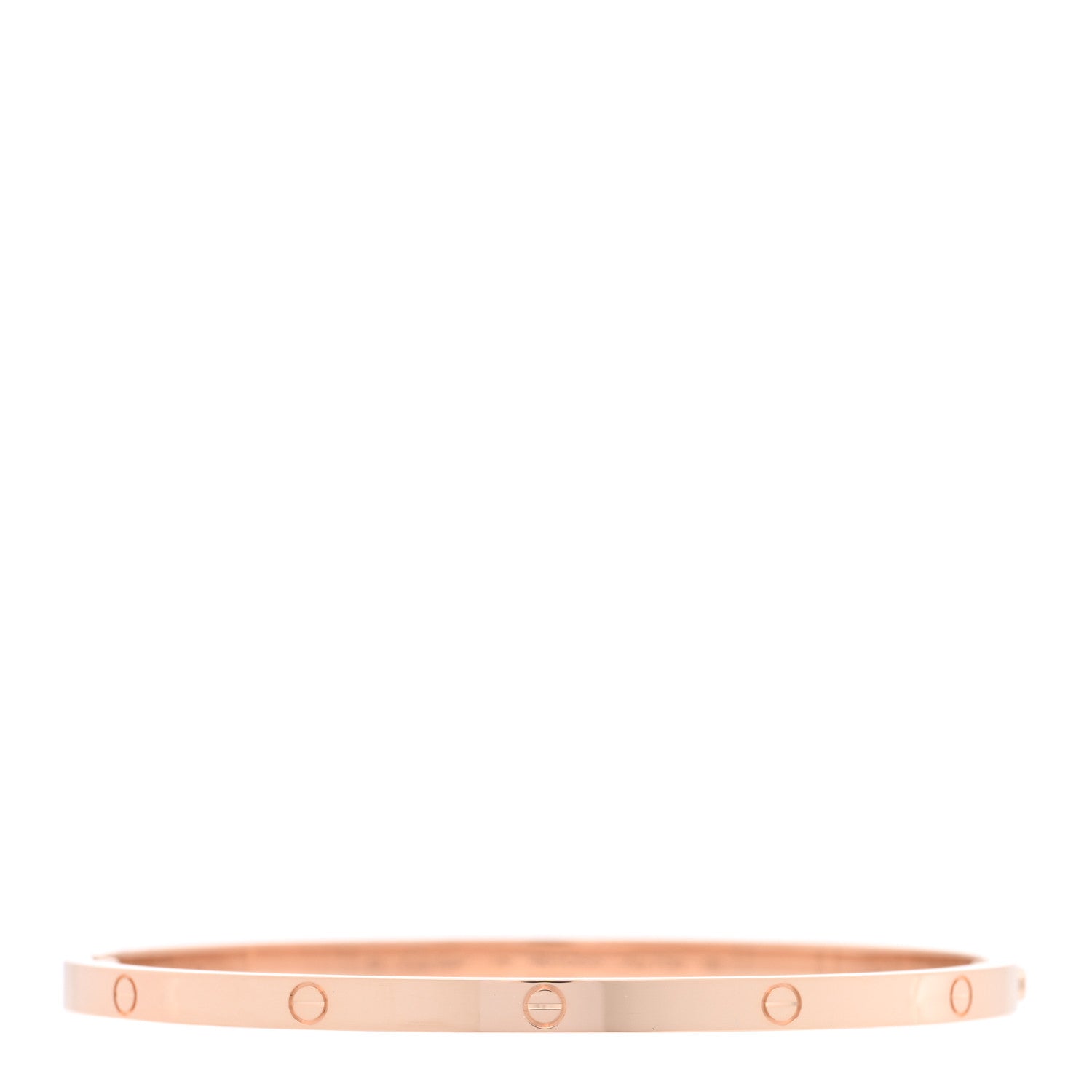 Cartier 18K Pink Gold Small LOVE Bracelet 19 1 of 6