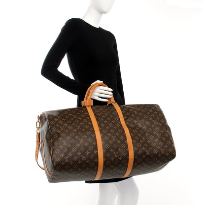 Louis Vuitton Monogram Keepall Bandouliere 60 3 of 12