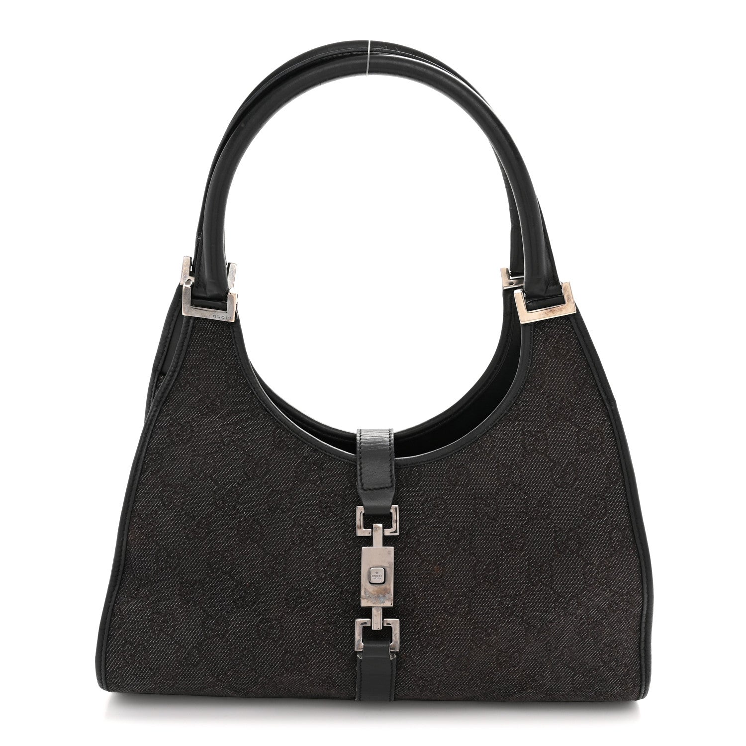 Gucci Monogram Jackie O Black 1 of 14