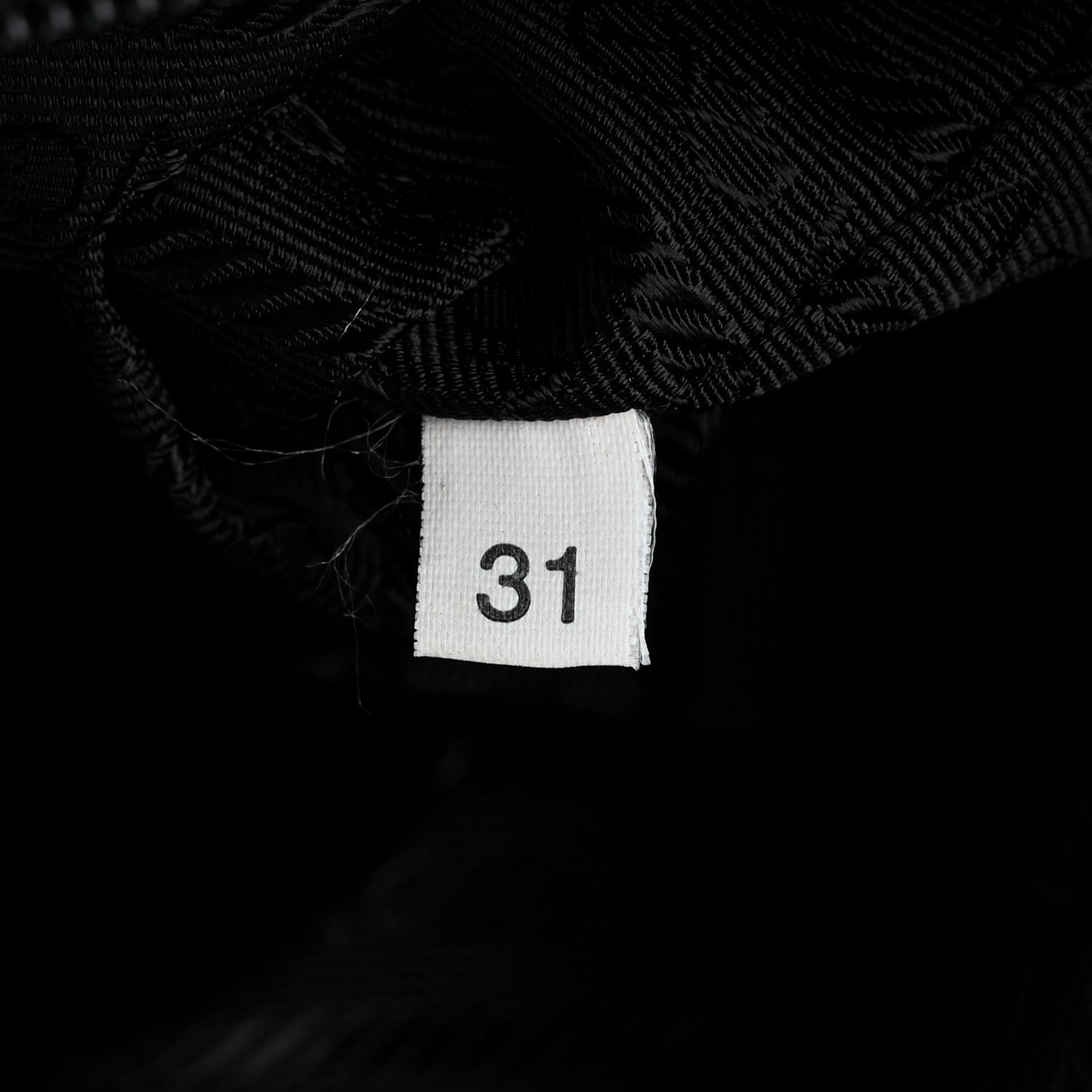 Prada Tessuto Nylon Calfskin Shoulder Bag Black 6 of 9