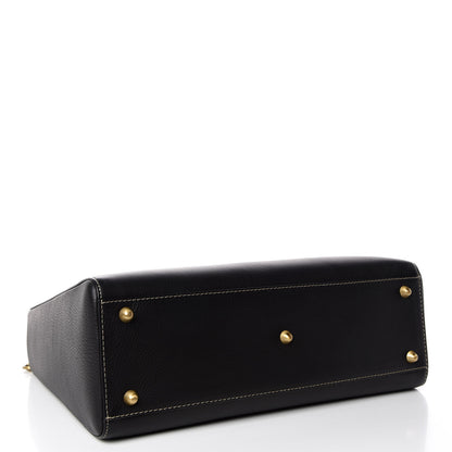 Christian Dior Grained Calfskin Large Lady Dior Black 5 of 12