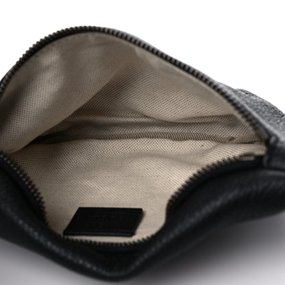 Gucci Grained Calfskin Small Logo Belt Bag Black 5 of 9