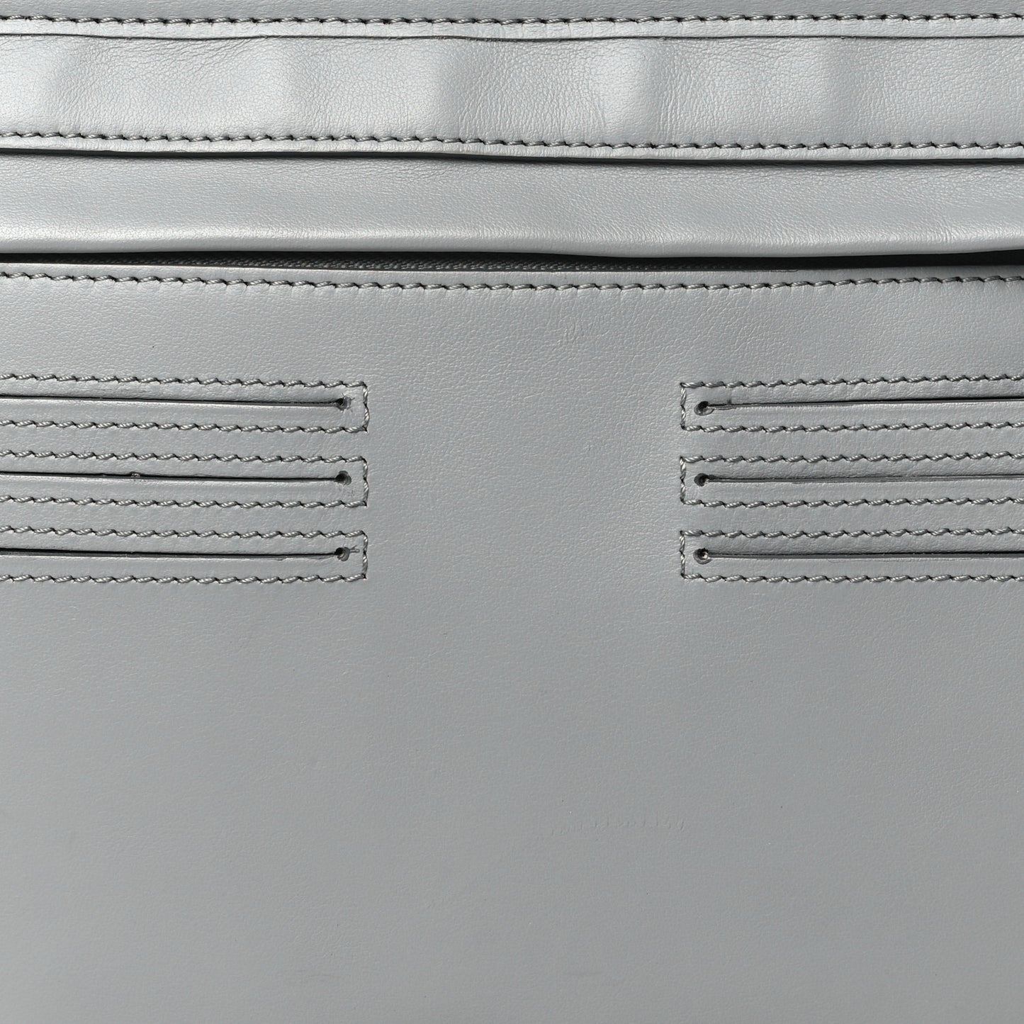 Smooth Calfskin Brummell Bum Bag Grey