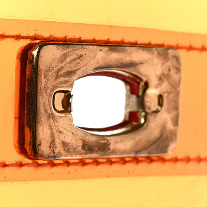 Hermes Vinyl Souvenir De L'Exposition Kelly Orange 13 of 13