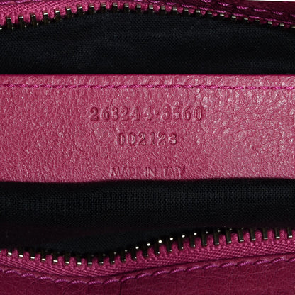 Balenciaga Agneau Giant 21 Silver Hardware Velo Cyclamen Fucsia 10 of 11