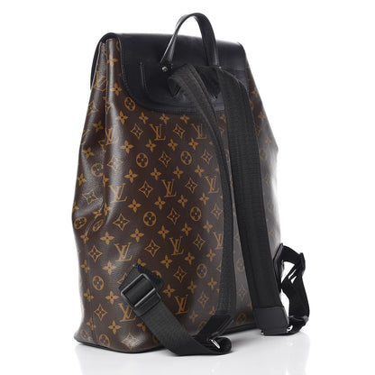 Louis Vuitton Monogram Macassar Palk Backpack 3 of 14