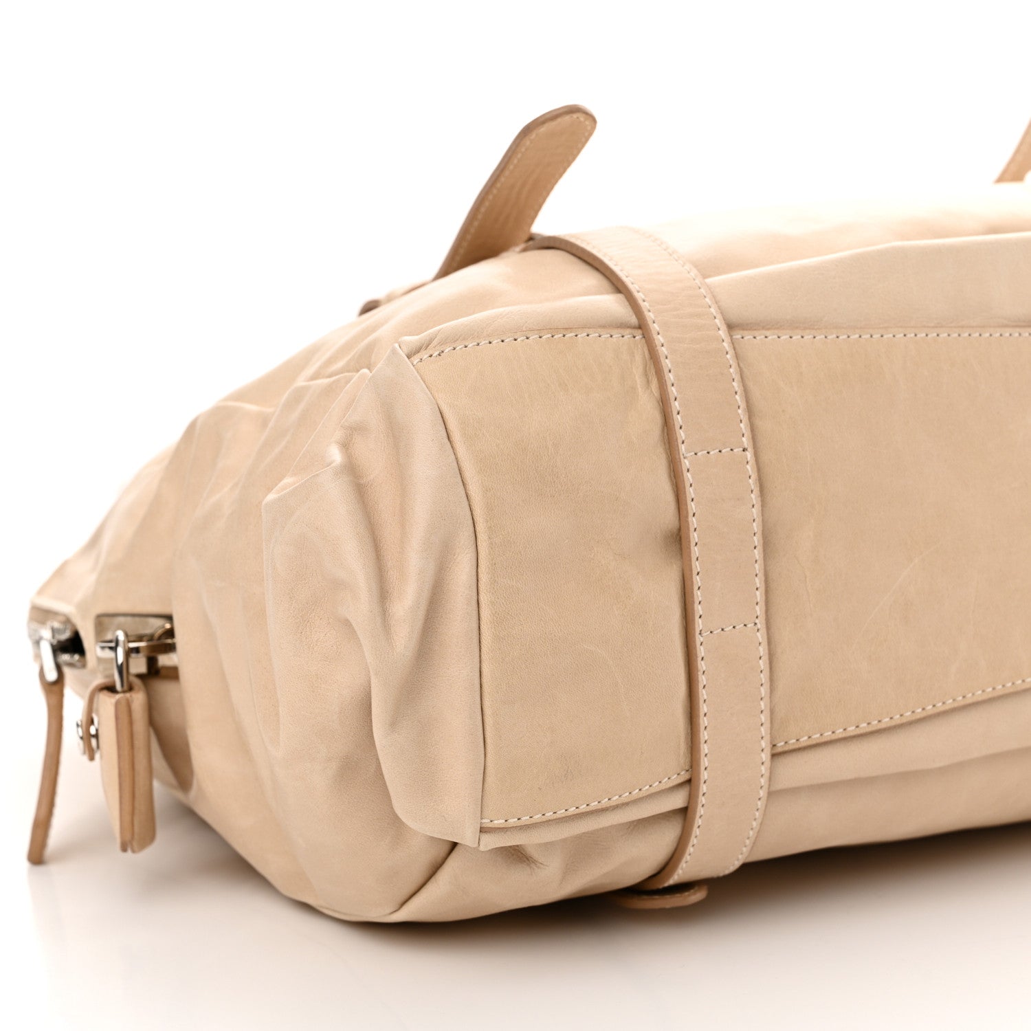 Prada Nappa New Look Tote Beige 8 of 9