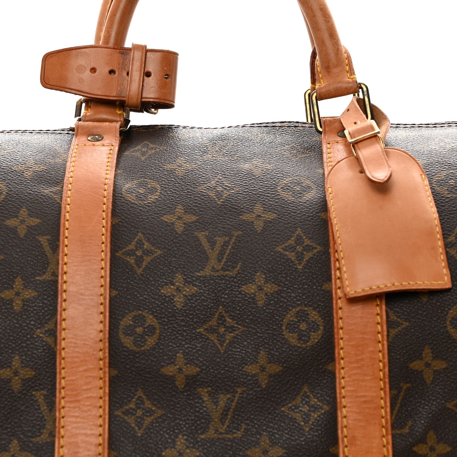 Louis Vuitton Monogram Keepall Bandouliere 55 7 of 16