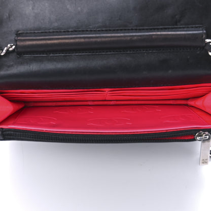 Chanel Calfskin Quilted Cambon Wallet On Chain WOC Black 5 of 11