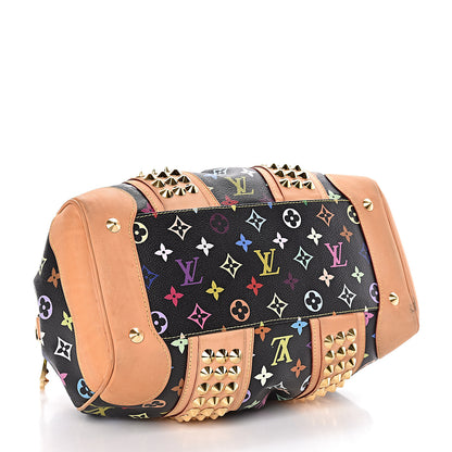 Louis Vuitton Monogram Multicolor Courtney MM Black 4 of 10