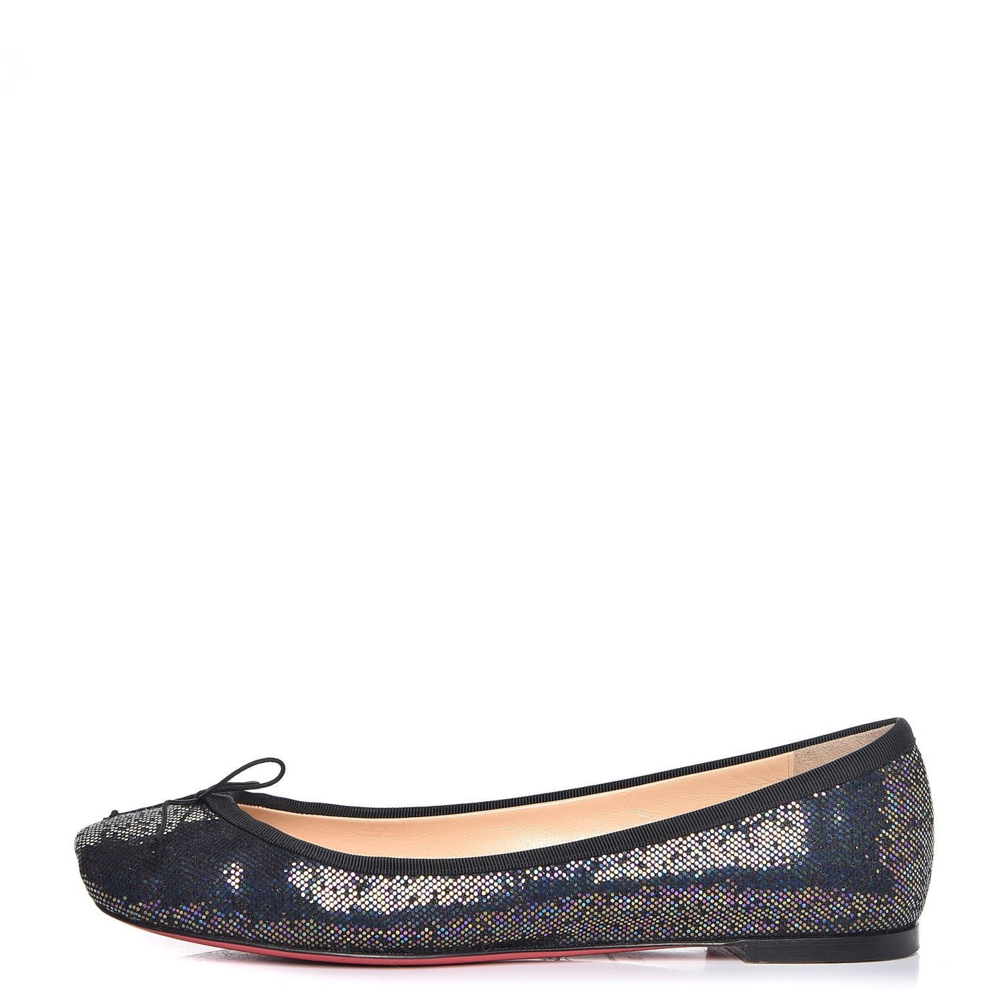 Glitter Spotlight Rosella Flats 38 Blue Khol Black