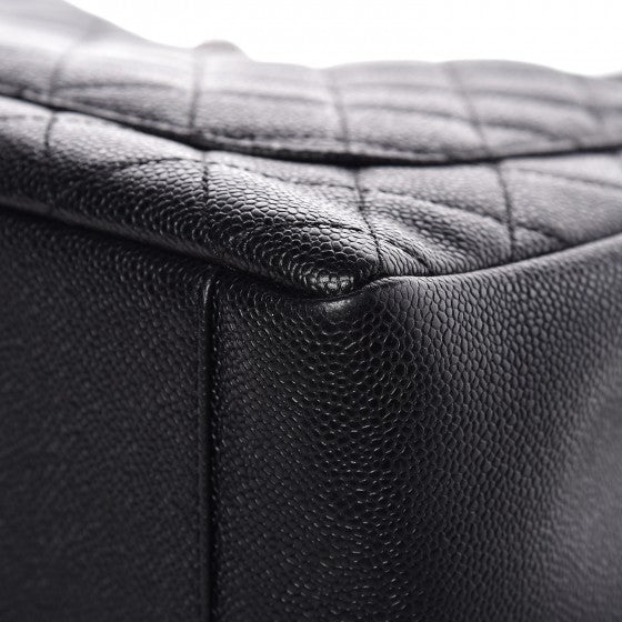 Chanel Caviar Quilted Grand Shopping Tote GST Black 13 of 14