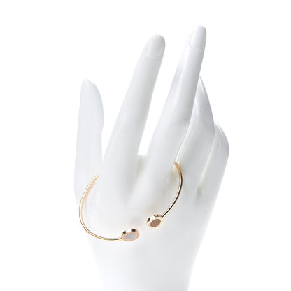 Bulgari 18K Rose Gold Mother of Pearl Tiger's Eye BVLGARI BVLGARI Cuff Bracelet 2 of 5