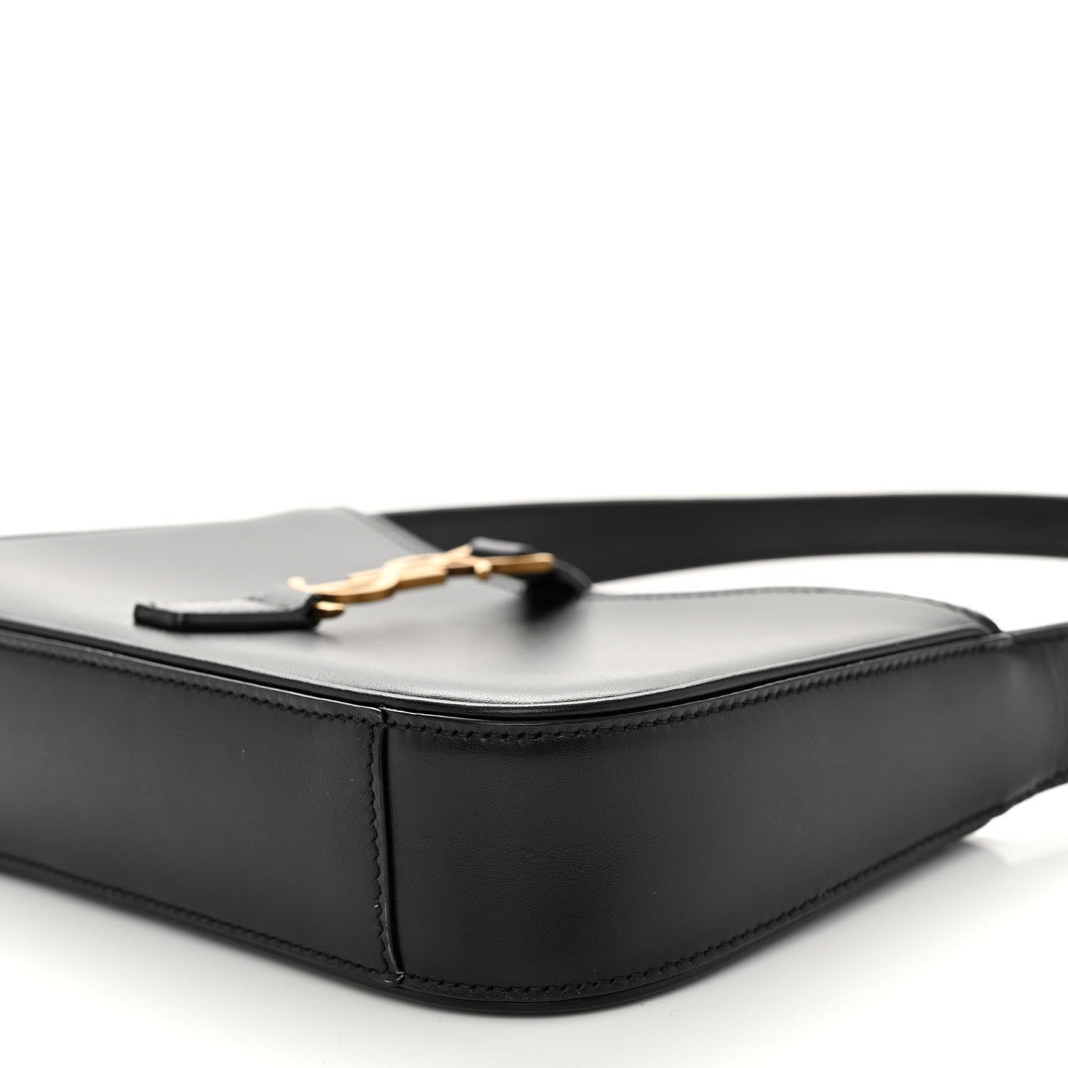 Saint Laurent Smooth Calfskin Le 5 A 7 Mini Hobo Black 9 of 9