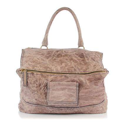 Givenchy Tumbled Sheepskin Large Pandora Brown 1 of 9