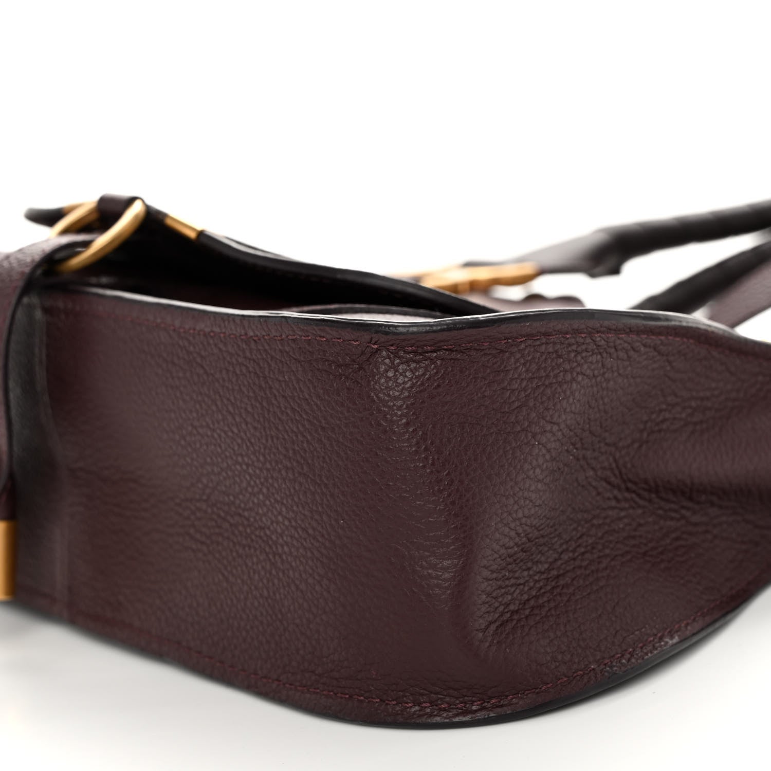 Chloe Calfskin Small Marcie Satchel Intense Violine 8 of 9