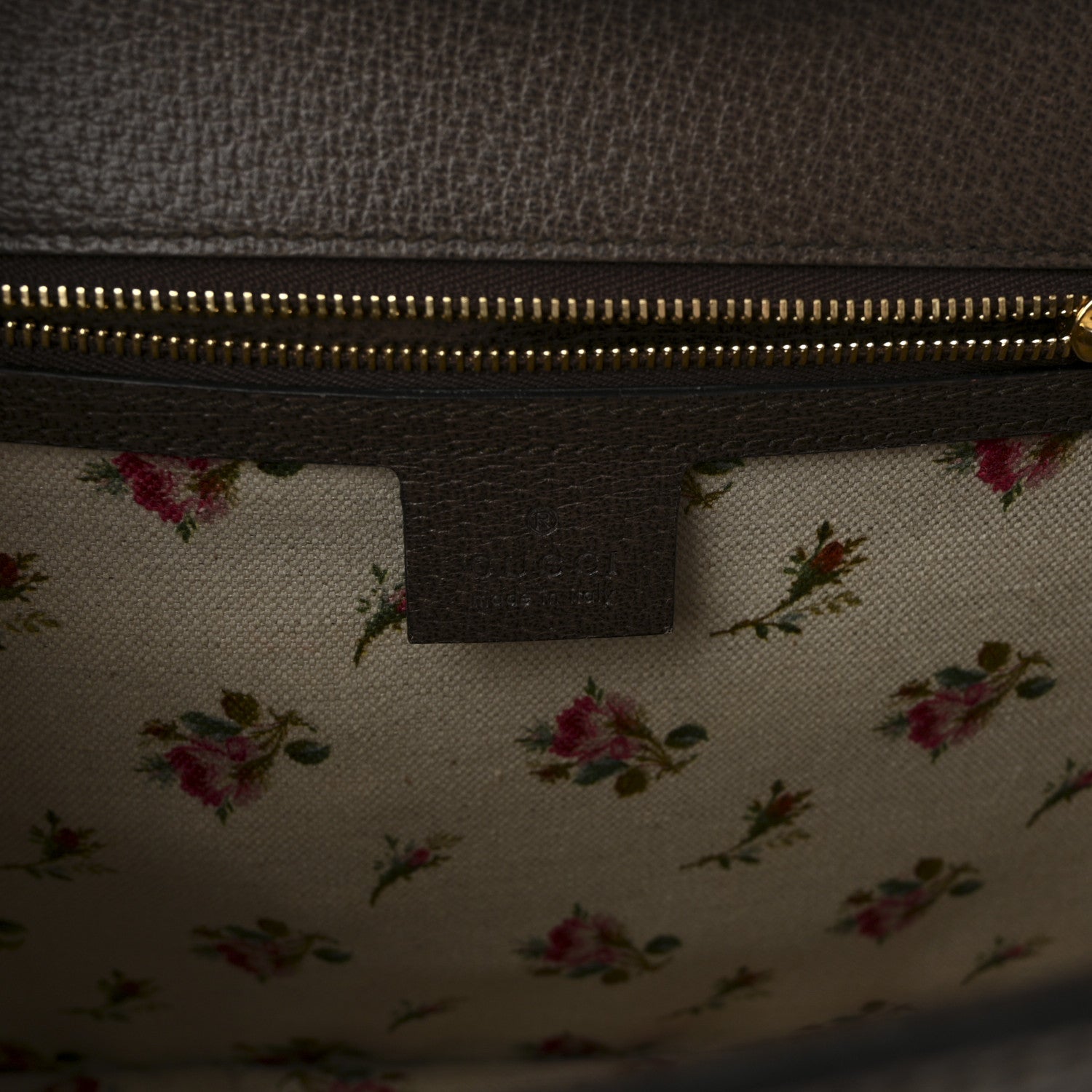 Gucci Calfskin Embroidered Medium Sylvie Top Handle Bag New Acero Multicolor 6 of 10