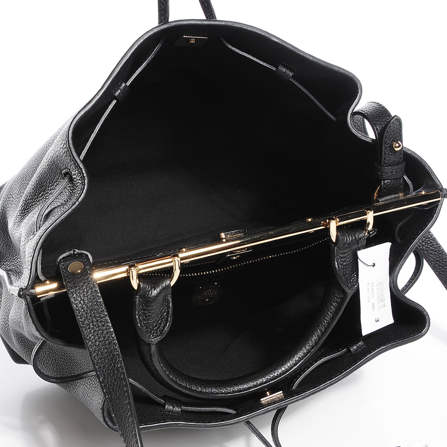 Grained Calfskin Kensington Black