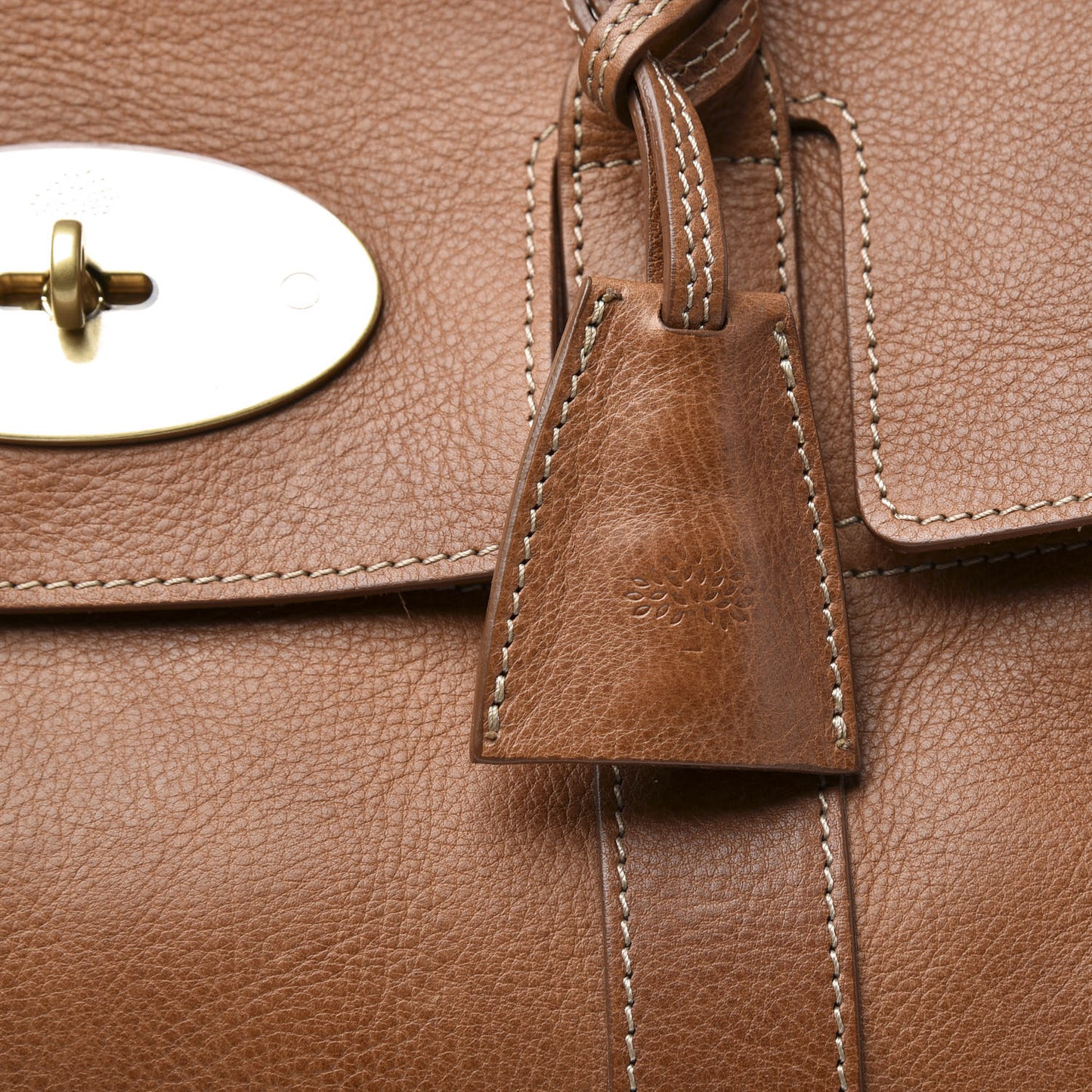 Natural Leather Bayswater Oak