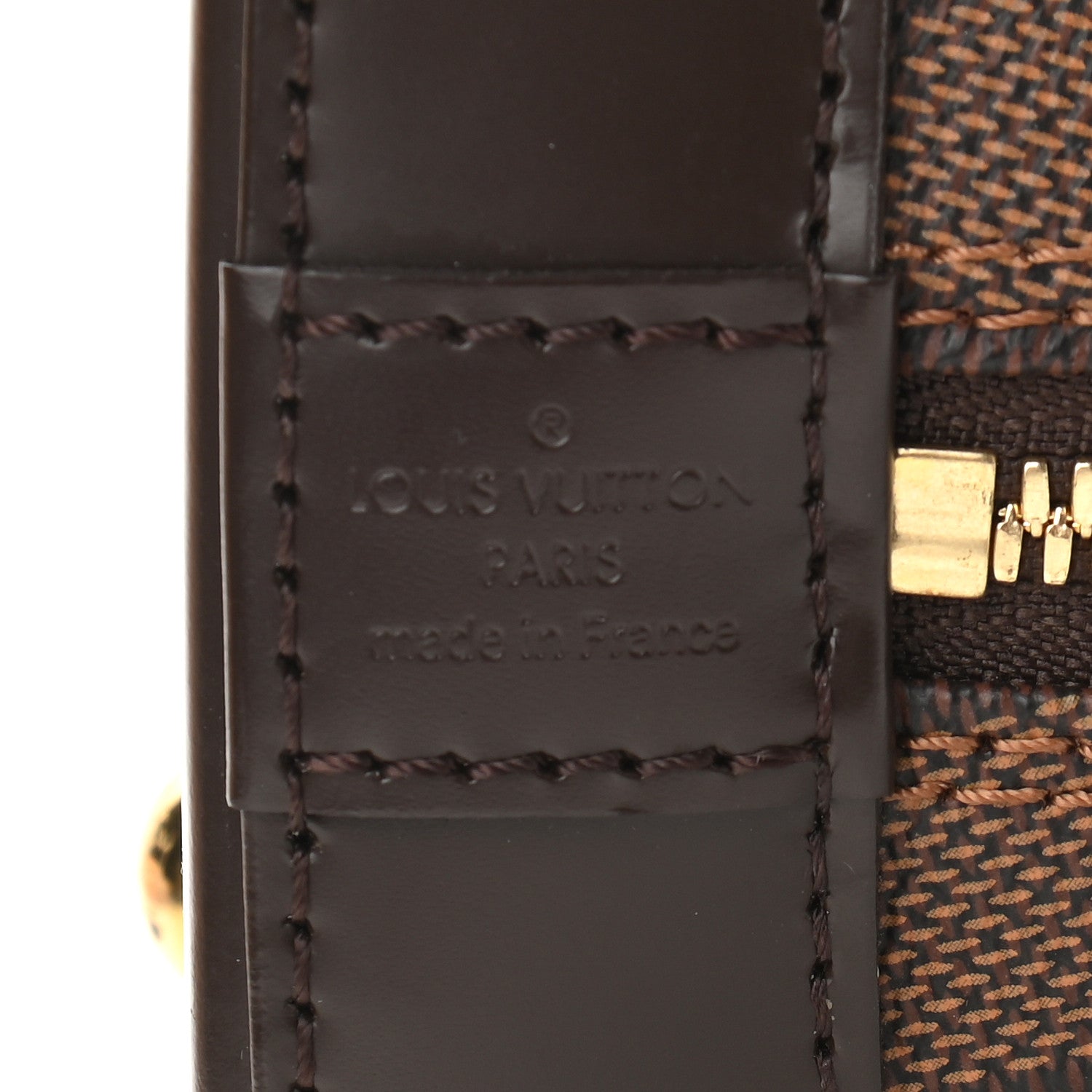 Louis Vuitton Damier Ebene Alma BB 6 of 12