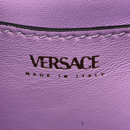 Versace Grained Calfskin Small La Medusa Top Handle Bag White 6 of 11