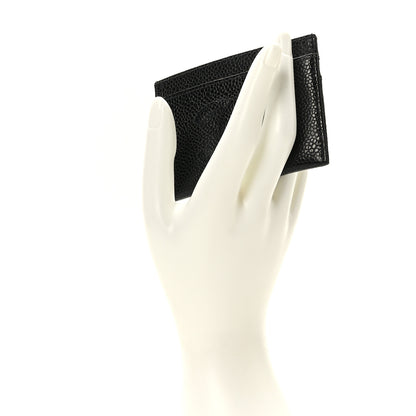 Chanel Caviar Timeless CC Card Holder Black 2 of 9