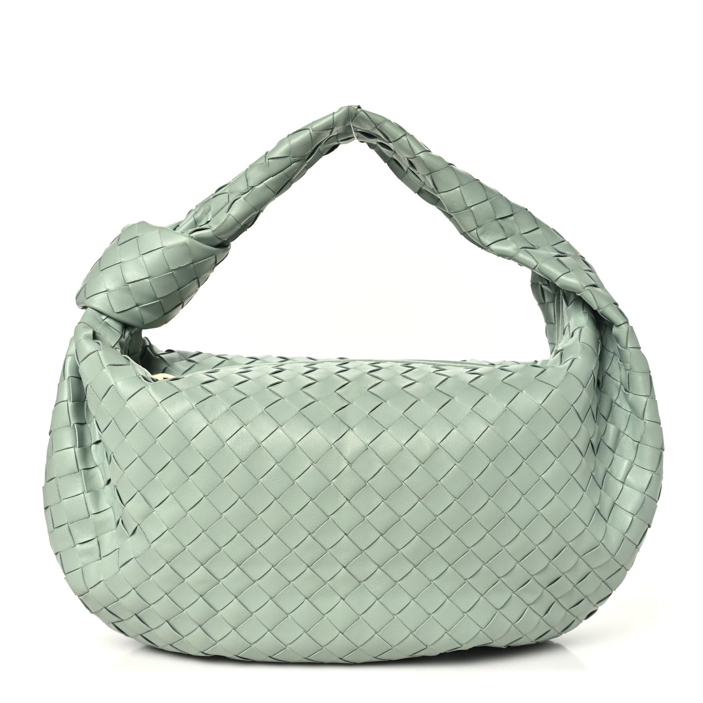 Nappa Intrecciato Small Jodie New Sauge