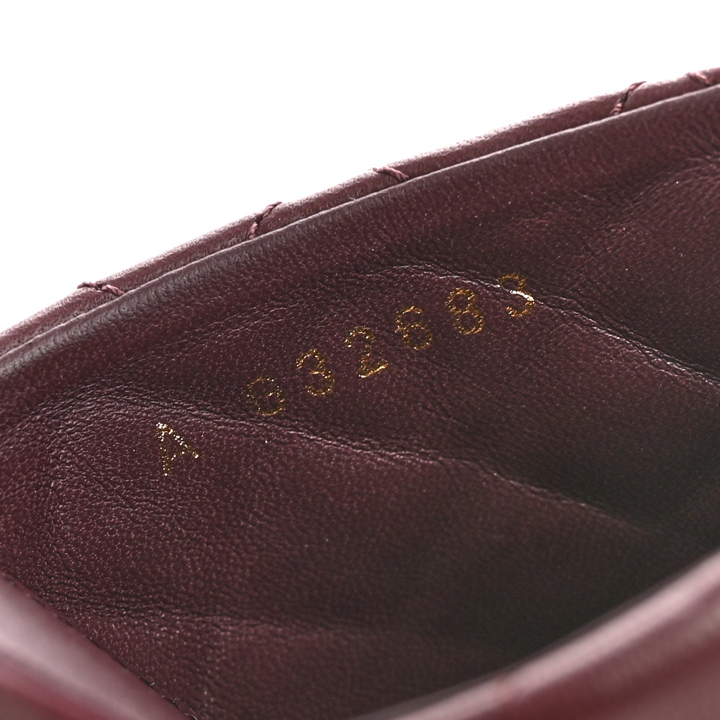 Lambskin Quilted CC Chain Mules 37 Burgundy Black