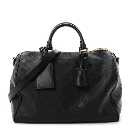 Louis Vuitton Empreinte Monogram Speedy Soft 30 Black 1 of 17