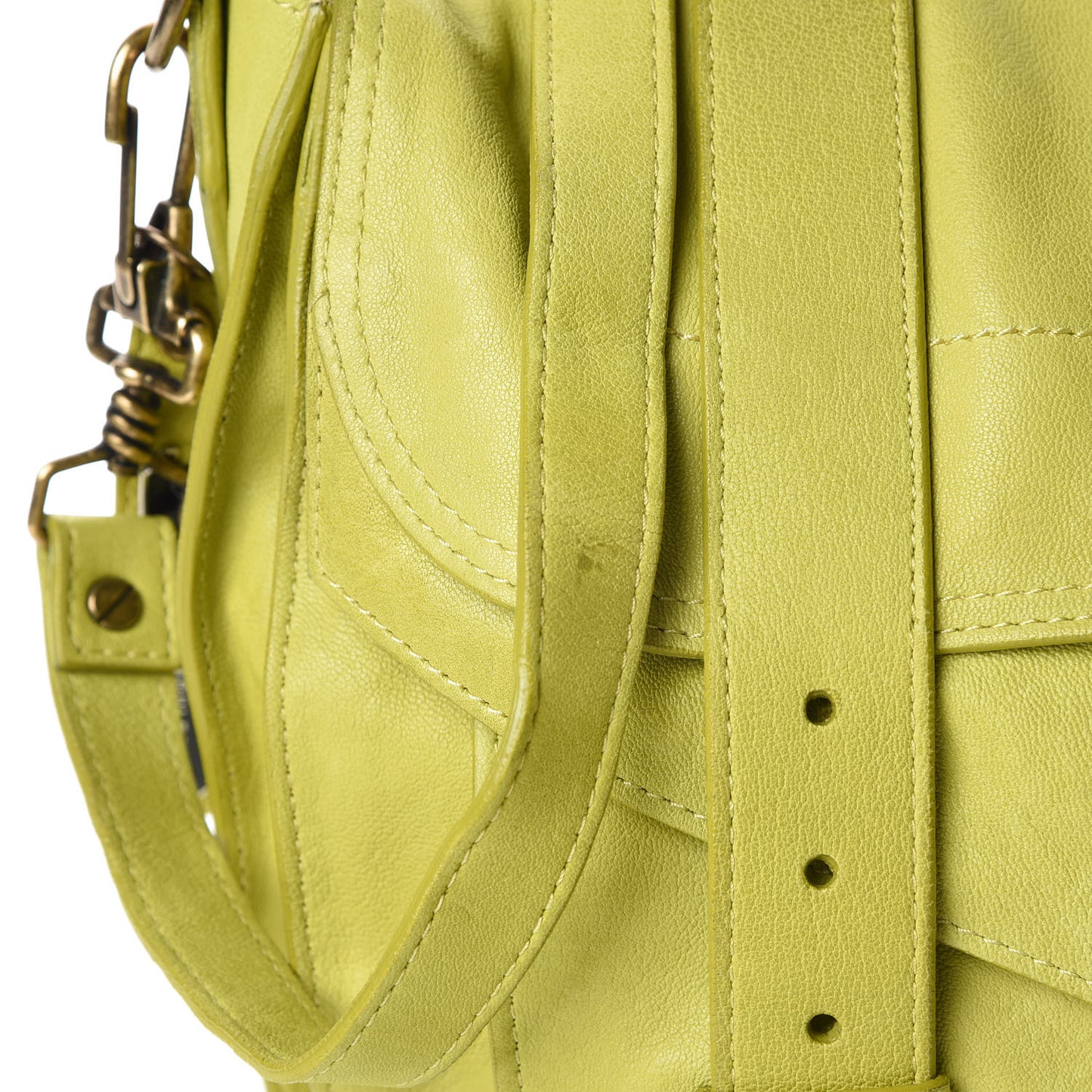 Lambskin Medium PS1 Satchel Citron