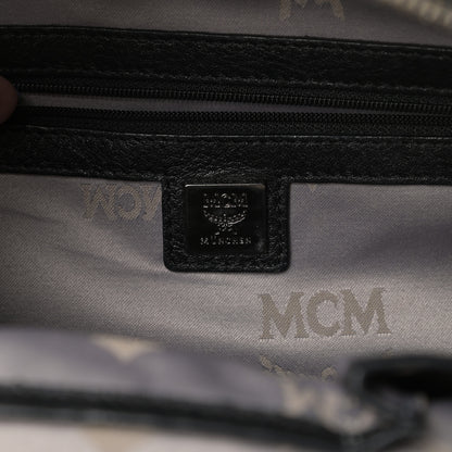 MCM Visetos Crown Stud Medium Stark Backpack White 6 of 17