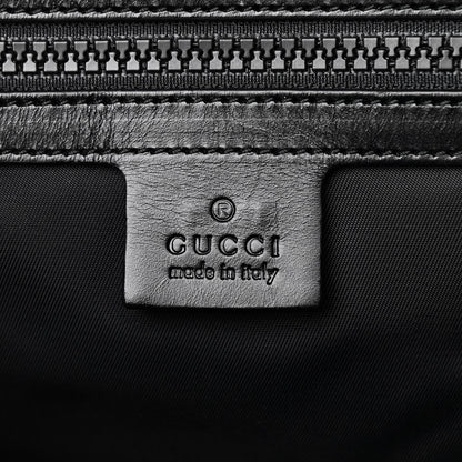 Gucci Techno Canvas Web Double Buckle Backpack Black 6 of 10