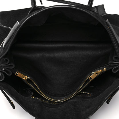 Saint Laurent Suede Large Sac de Jour Carryall Black 5 of 10