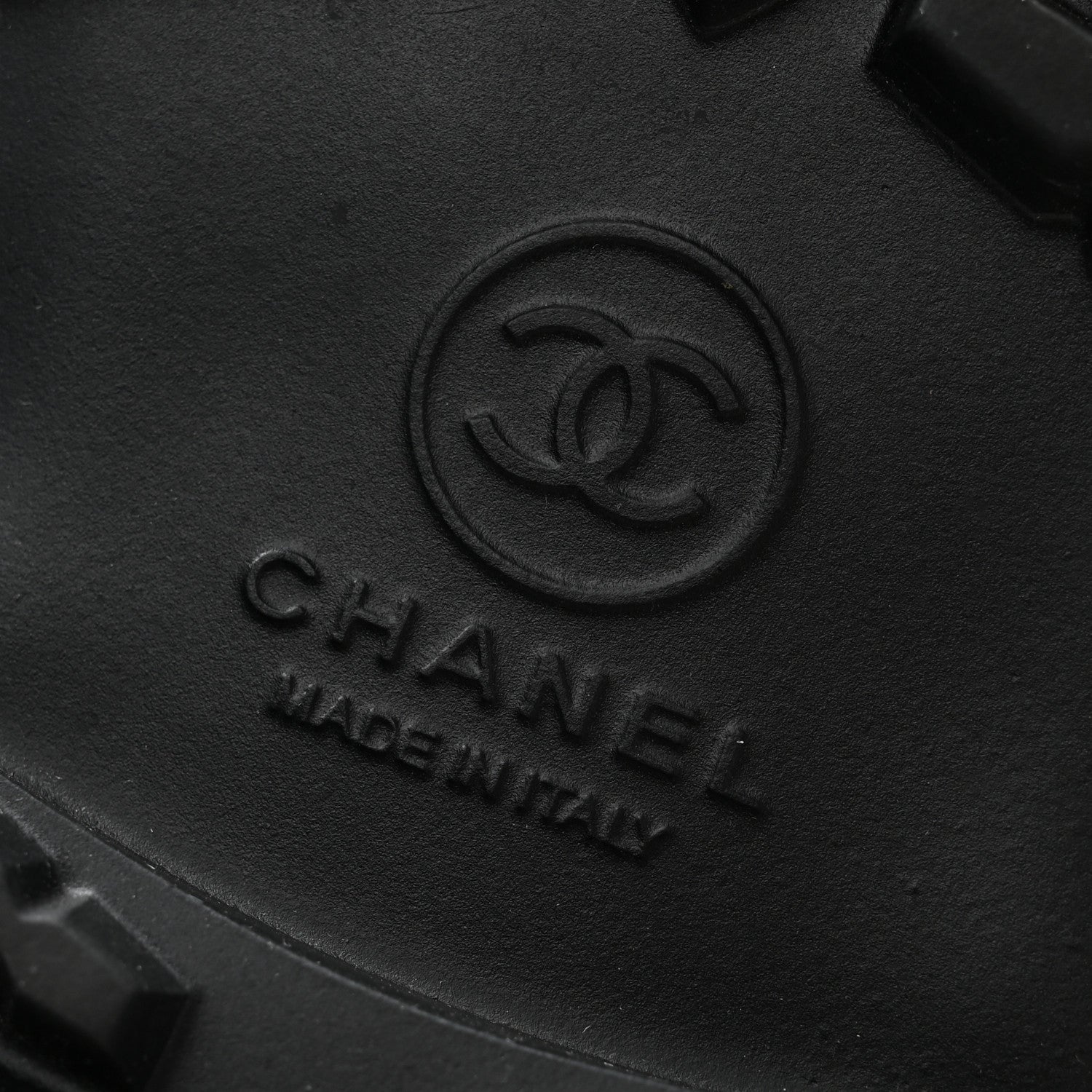 Chanel Calfskin Quilted Biker Boots 37 Black 7 of 11